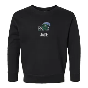 Personalized Tulane Green Wave Toddler Crewneck Sweatshirt