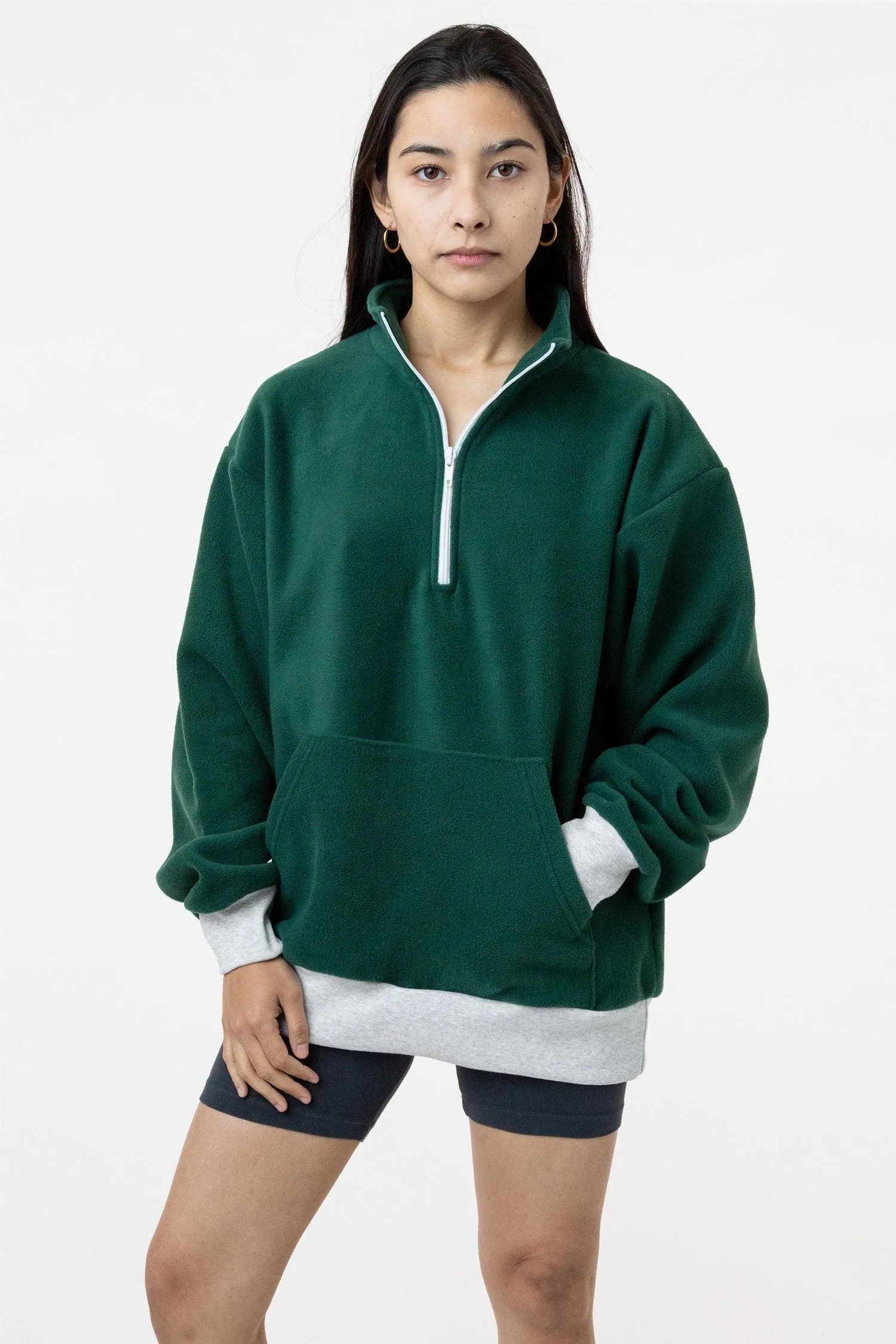 PF408 - Polar Fleece Half Zip Pullover