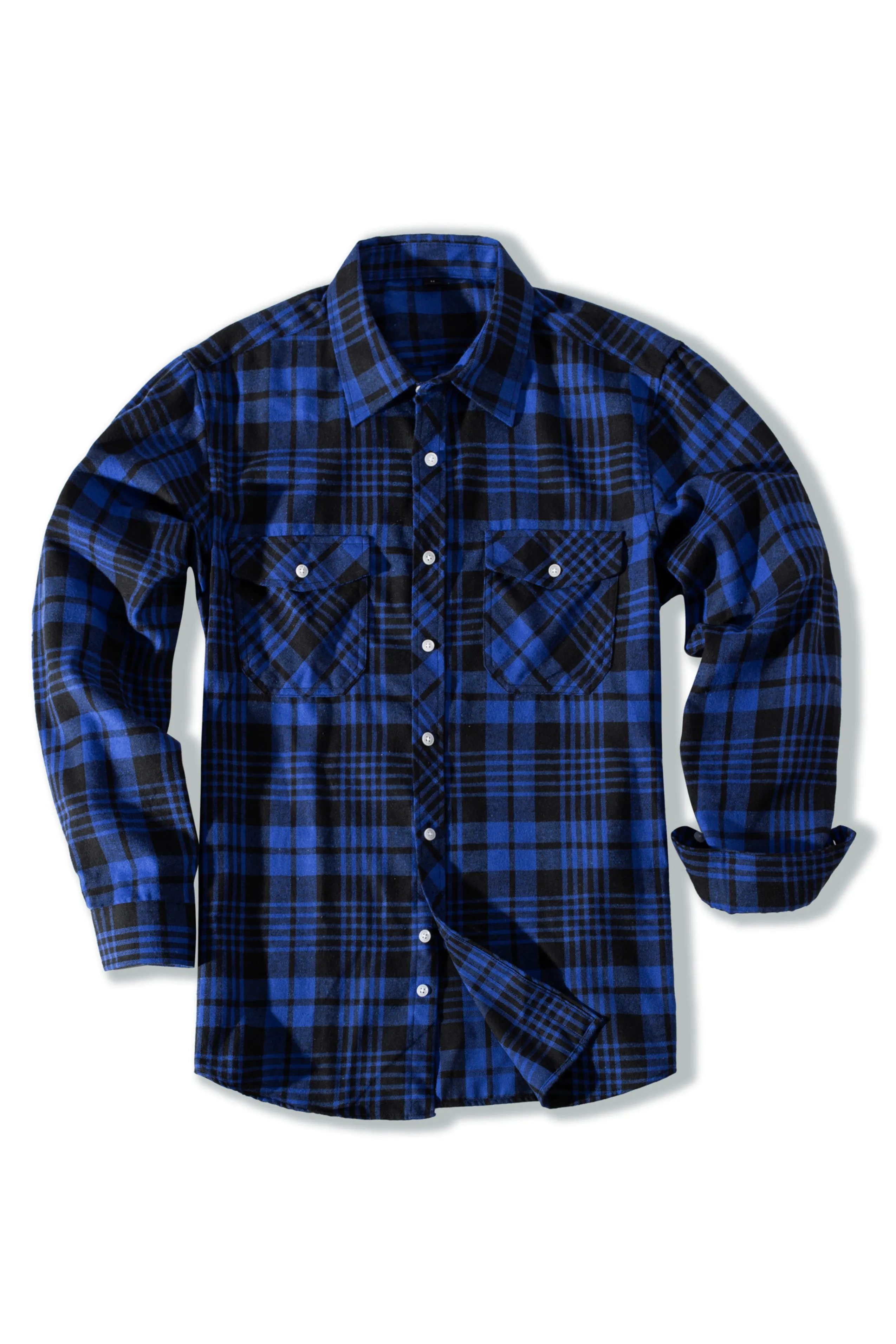 Pj Paul Jones Mens Flannel Button Down Shirts Plaid Casual Regular Fit Long Sleeve Cardigans Shirts