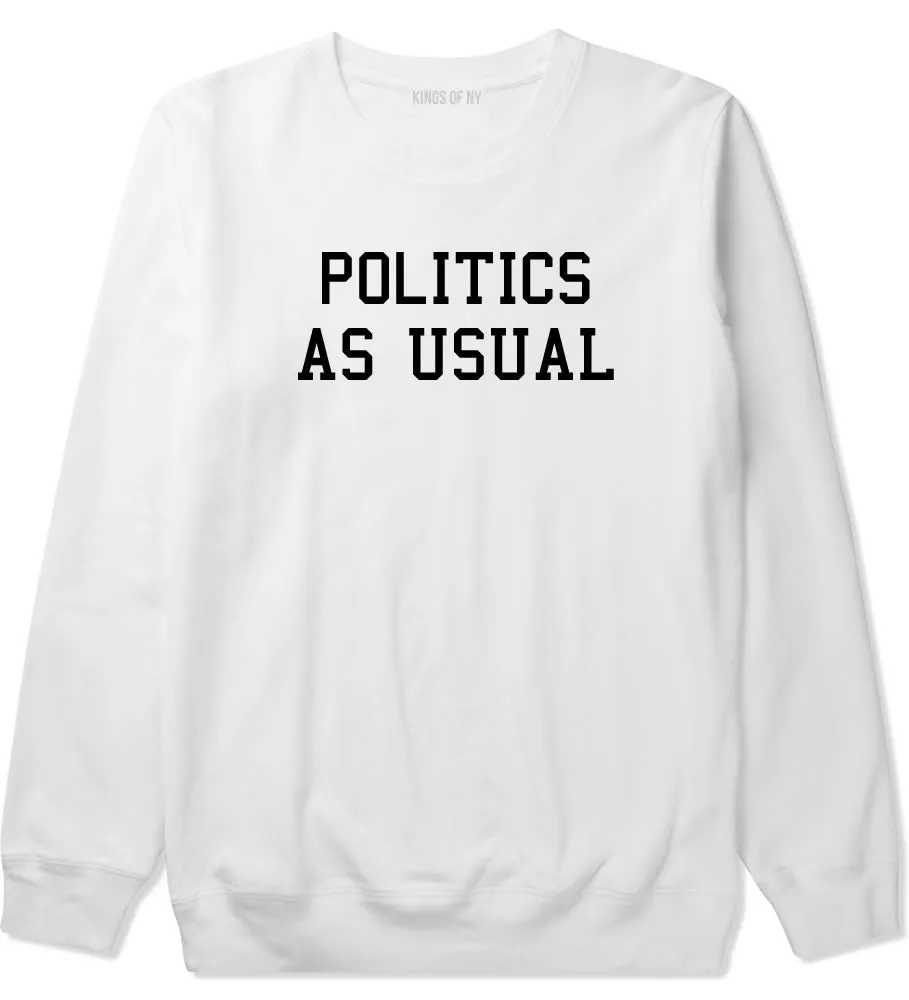 Politics As Usual Boys Kids Crewneck Sweatshirt