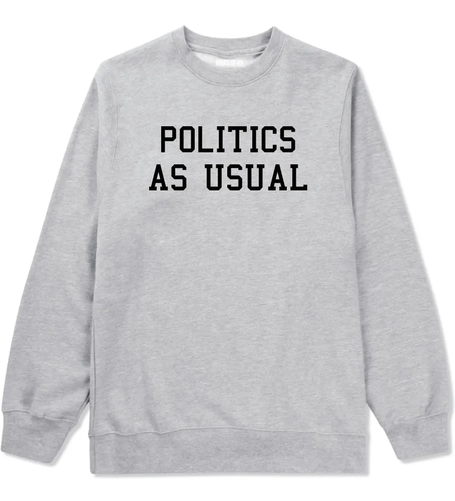 Politics As Usual Boys Kids Crewneck Sweatshirt