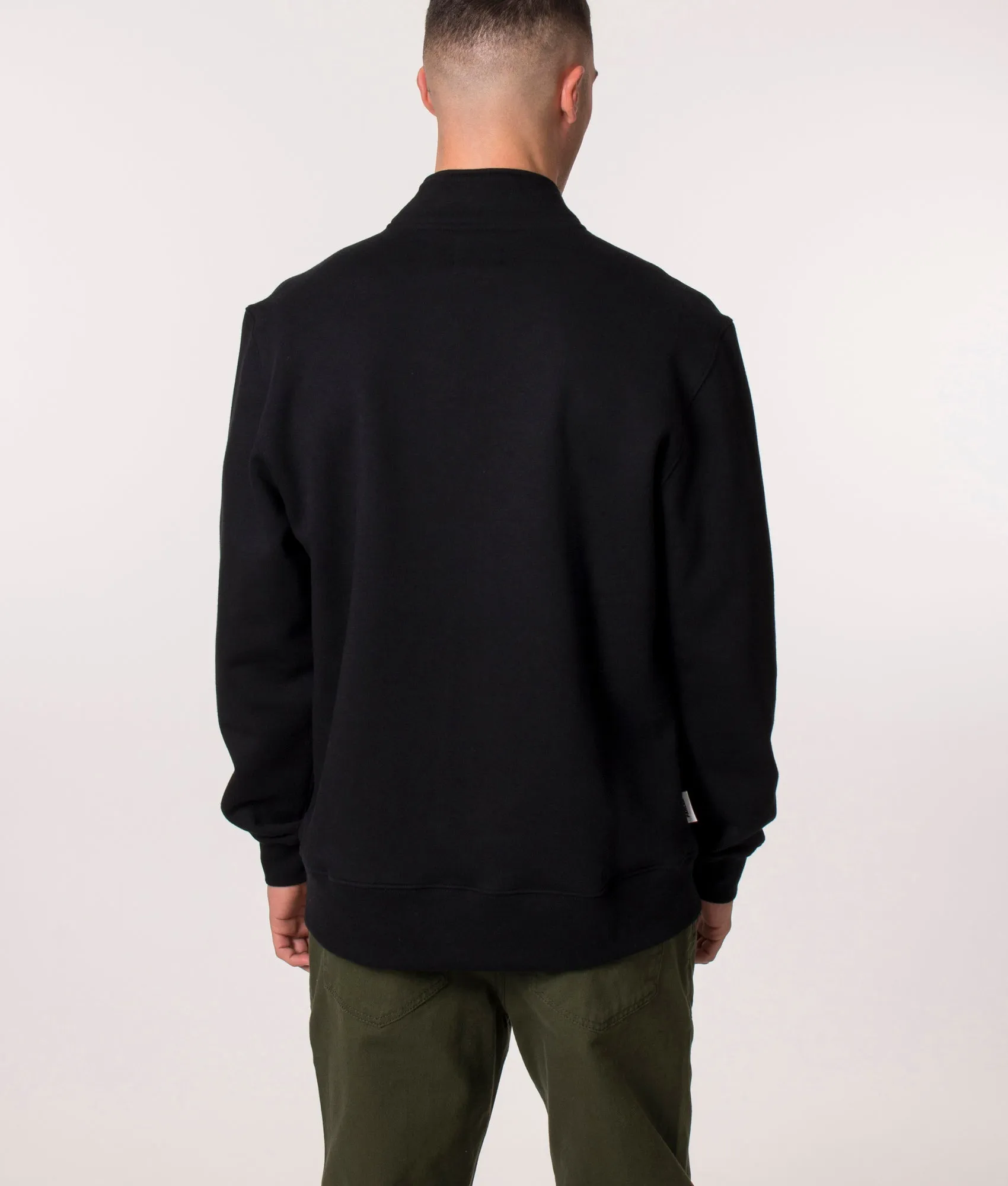 Relaxed Fit Quarter Zip Ladsun Sweatshirt