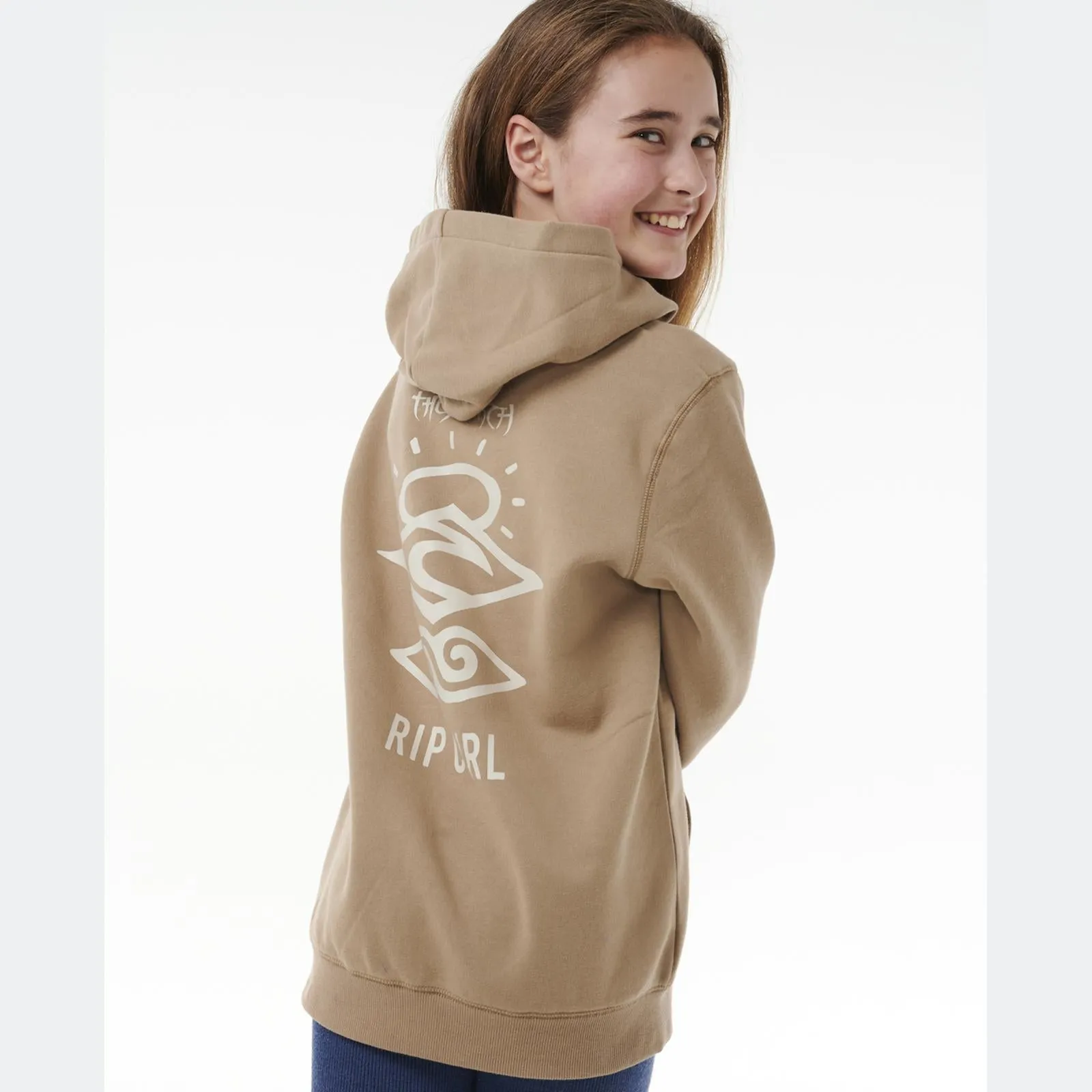 Rip Curl Kids Search Icon Pullover Hoodie