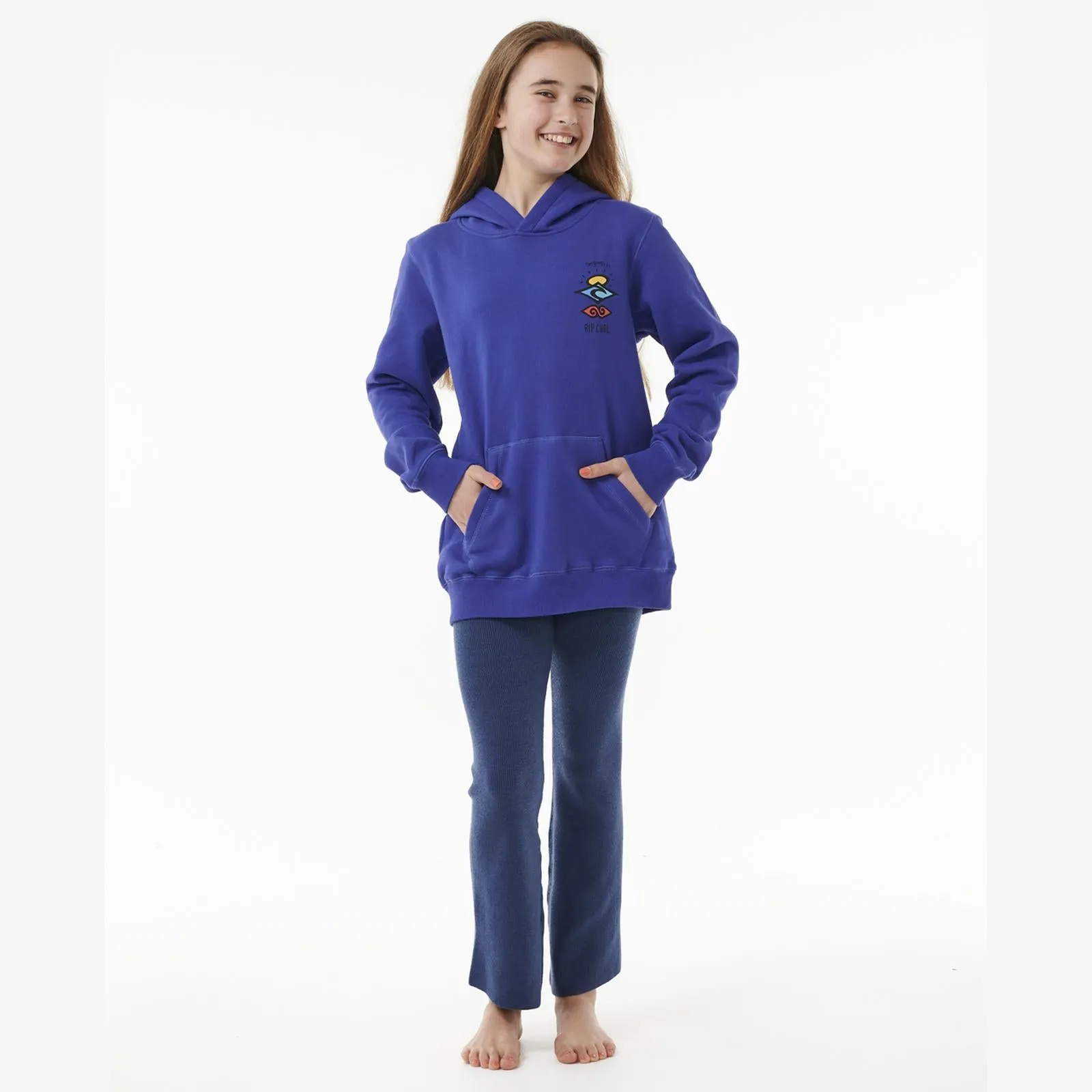 Rip Curl Kids Search Icon Pullover Hoodie