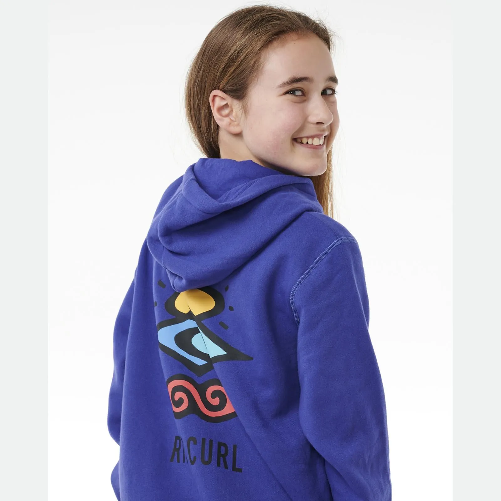 Rip Curl Kids Search Icon Pullover Hoodie