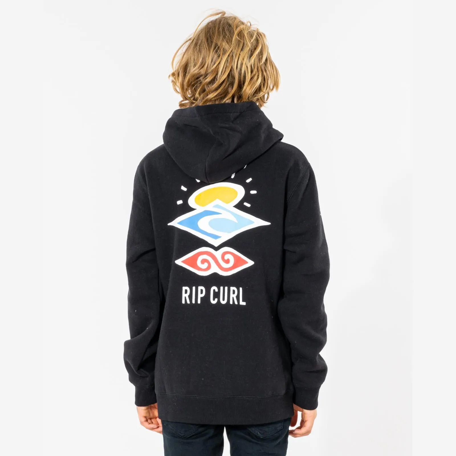 Rip Curl Kids Search Icon Pullover Hoodie