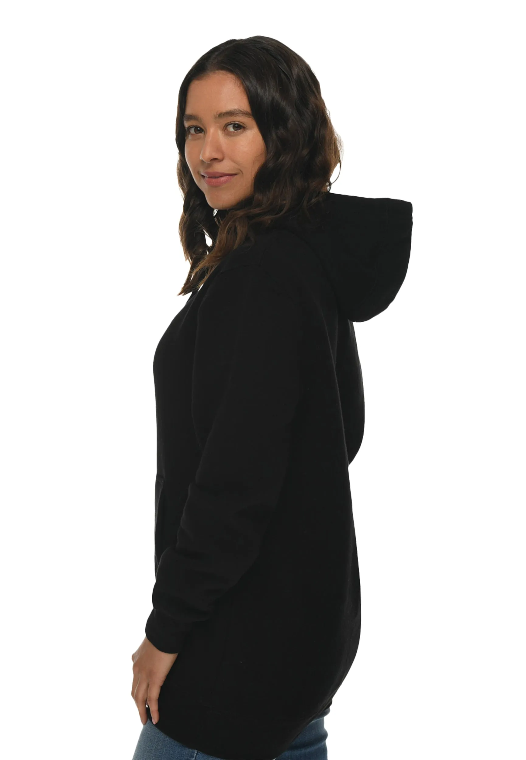 Select Heavyweight Women Hoodie - Black