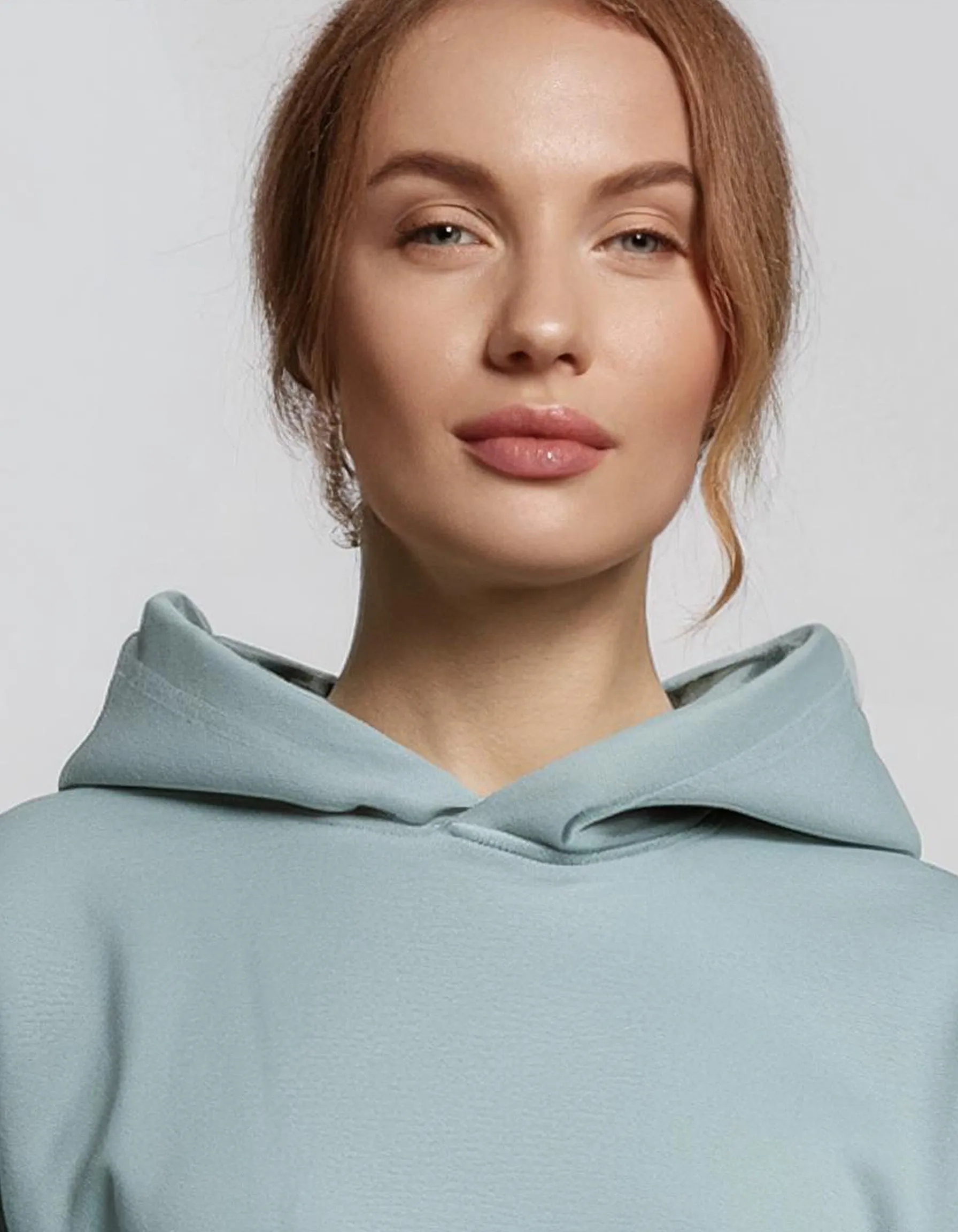 Sky Serenity Light Blue Hoodie