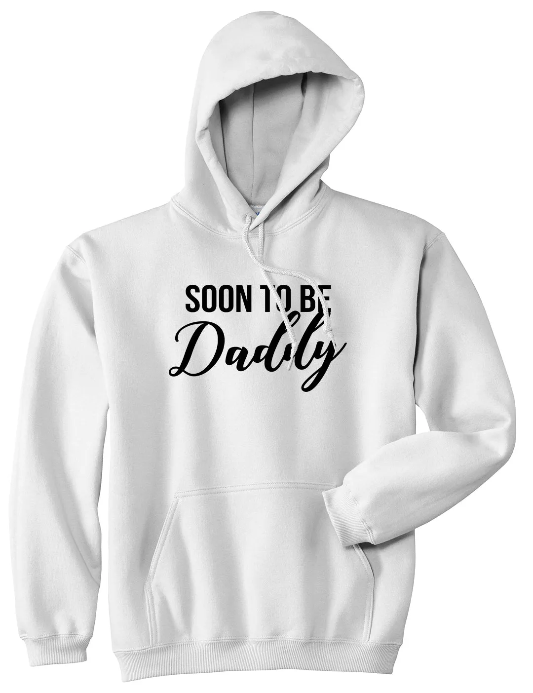 Soon To Be Daddy Pregnancy Announcement Mens Pullover Hoodie