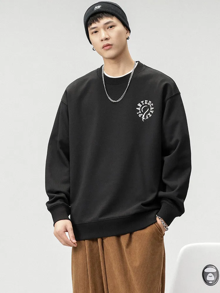 Sporty Men's Pullover Sweatshirts