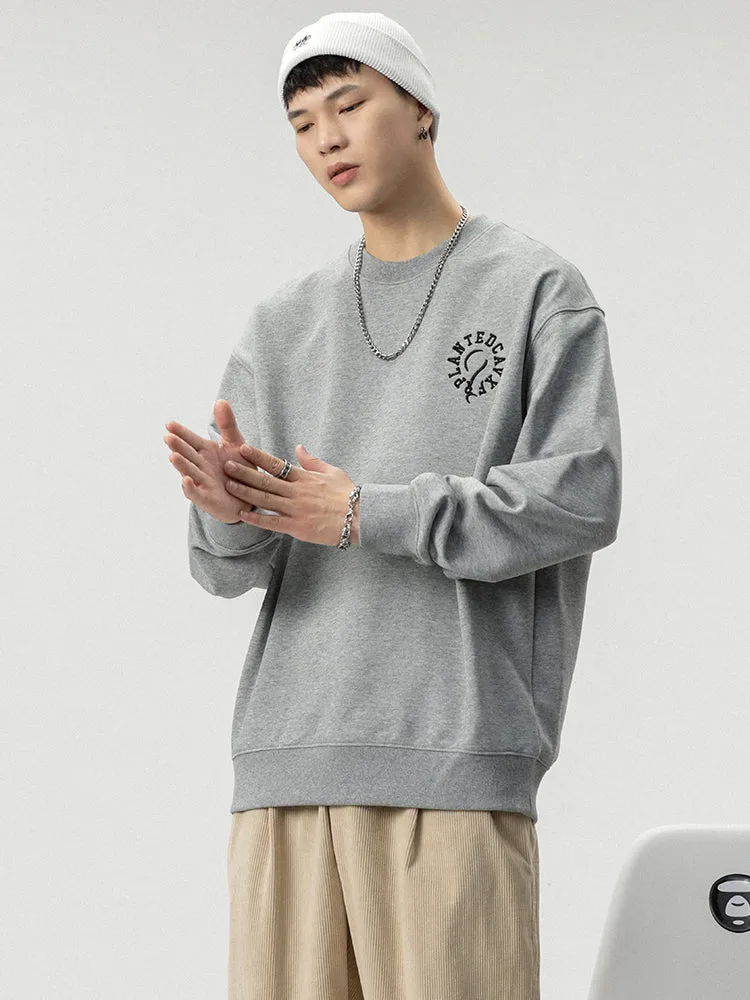 Sporty Men's Pullover Sweatshirts