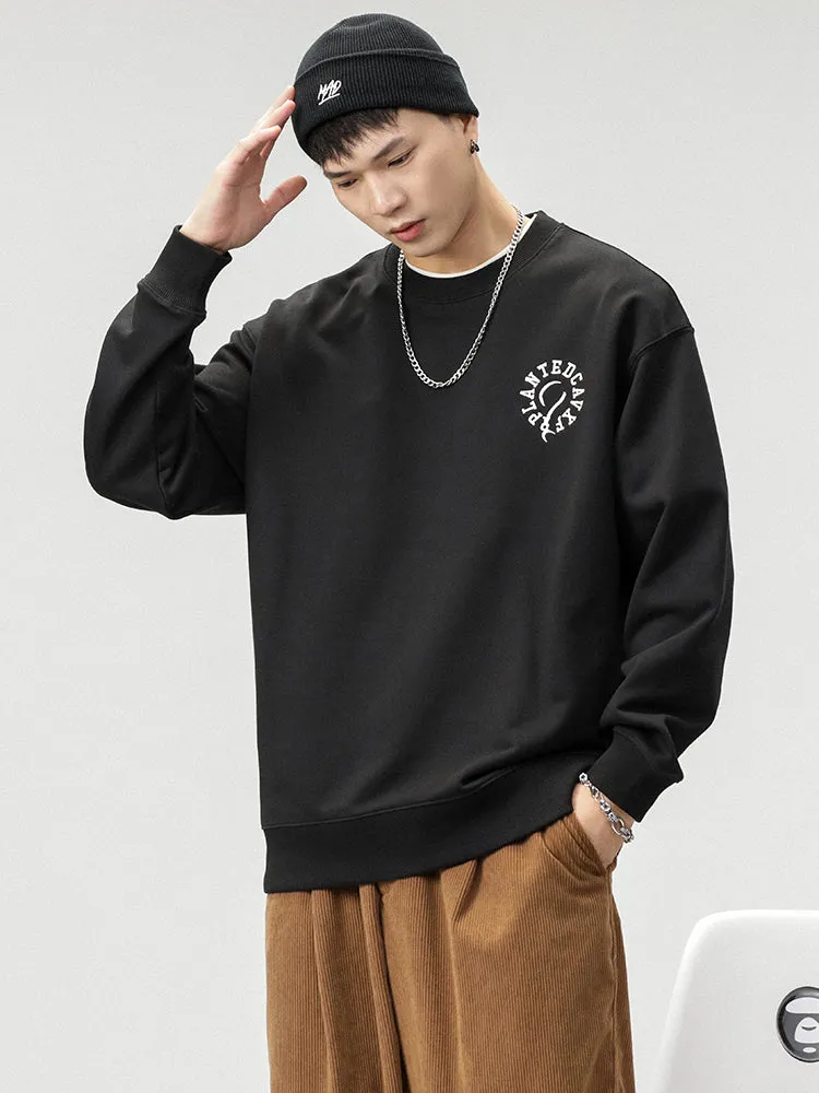 Sporty Men's Pullover Sweatshirts