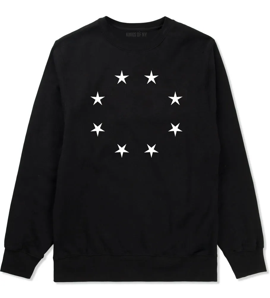 Stars Circle Goth Ghetto Crewneck Sweatshirt