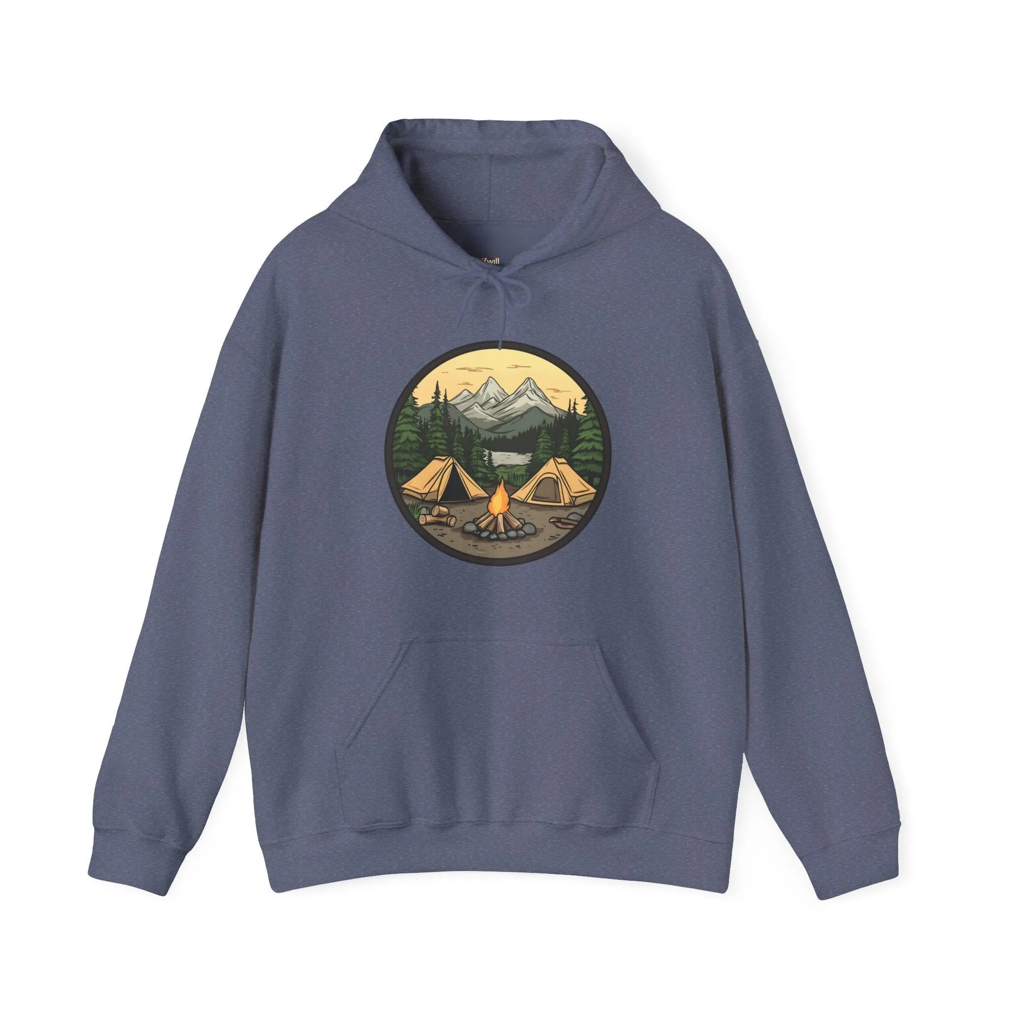 Summer Camp Fire Adventure Hoodie