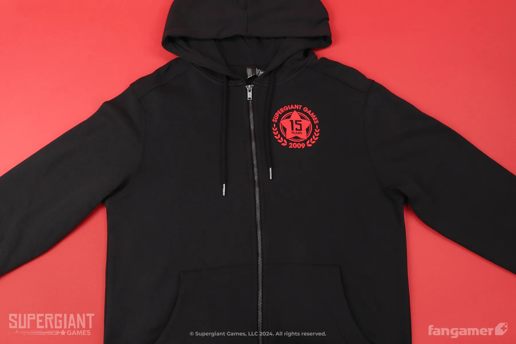 Supergiant Games 15th Anniversary Zip-Up Hoodie