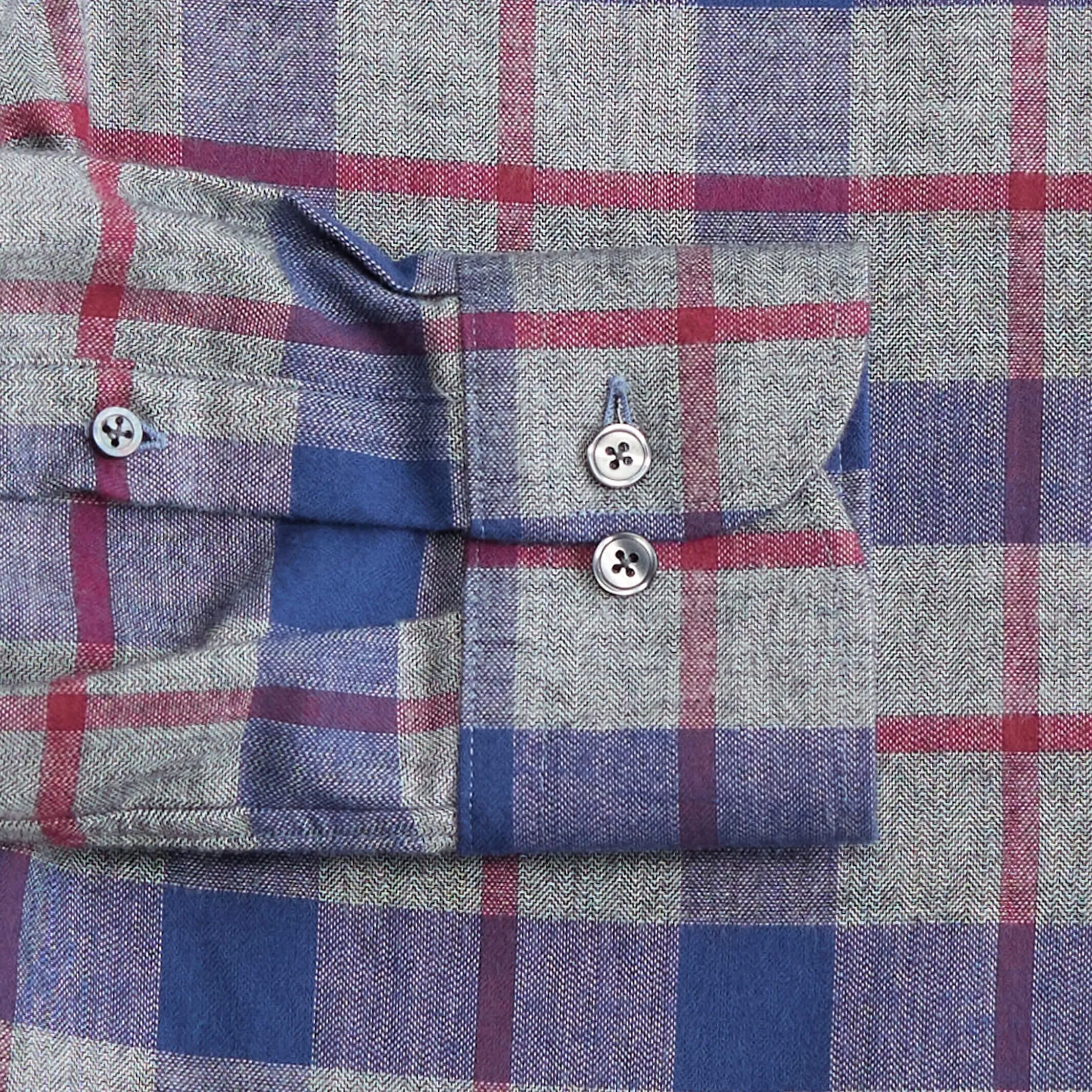 The Grey Lamont Plaid Custom Shirt