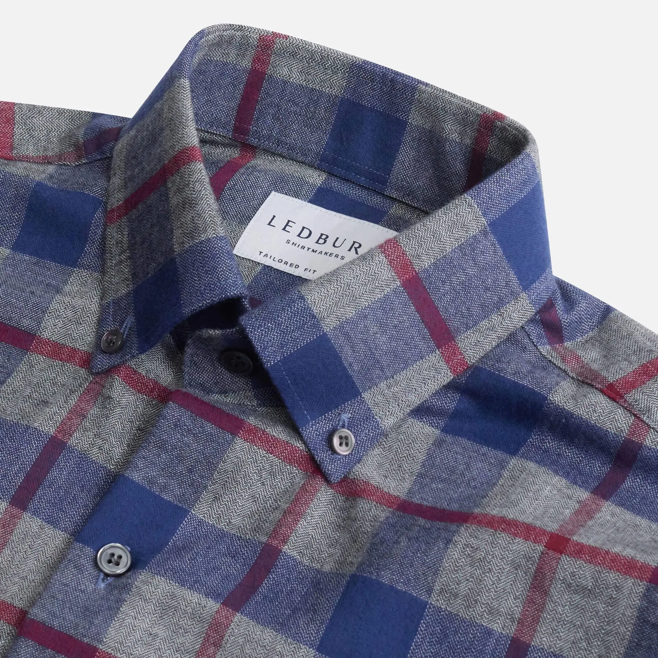 The Grey Lamont Plaid Custom Shirt