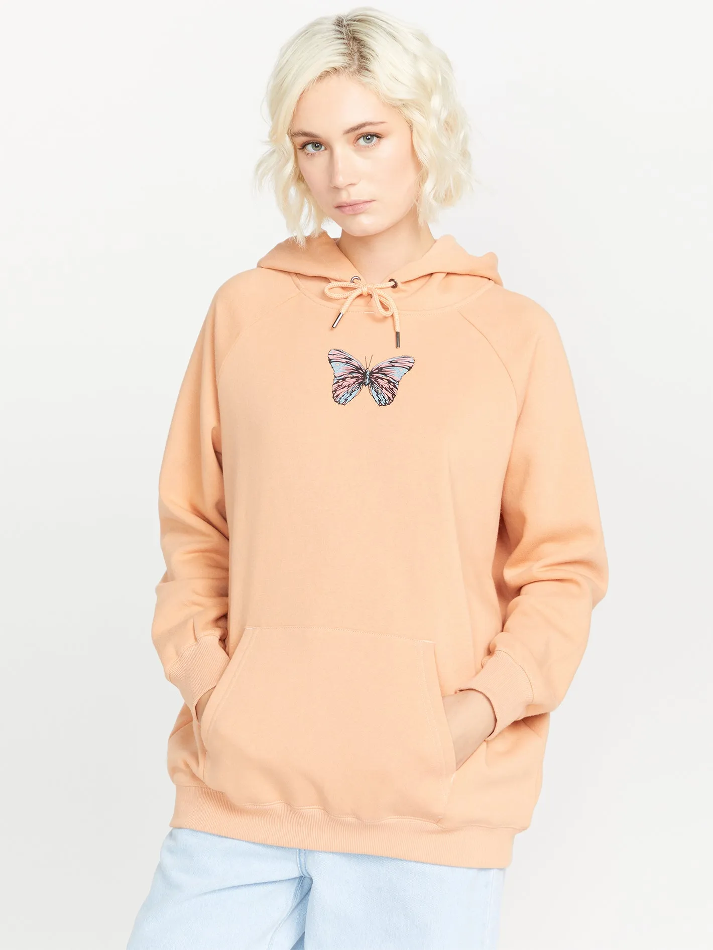 Truly Stoked Boyfriend Hoodie - Clay