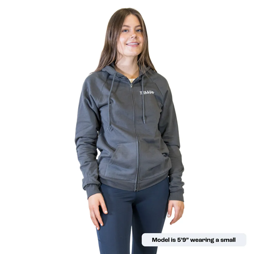 Unisex Glacier Zip-Up Hoodie