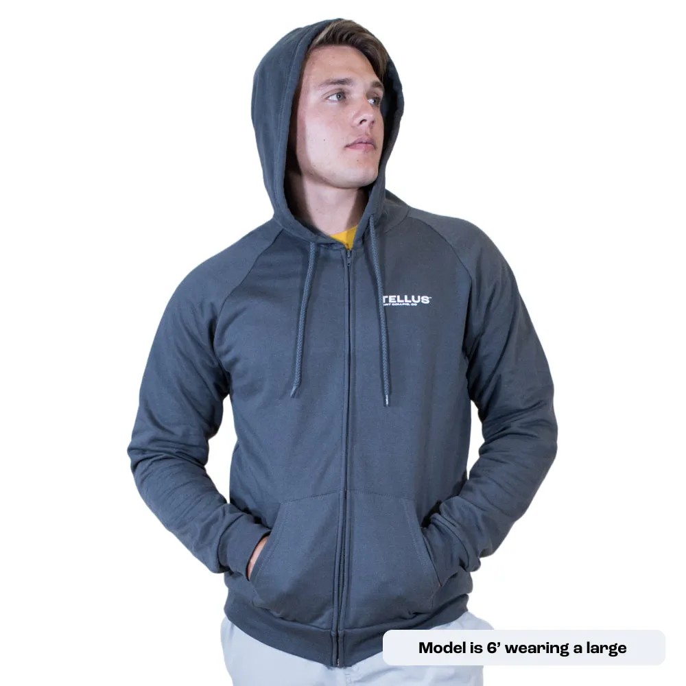 Unisex Glacier Zip-Up Hoodie