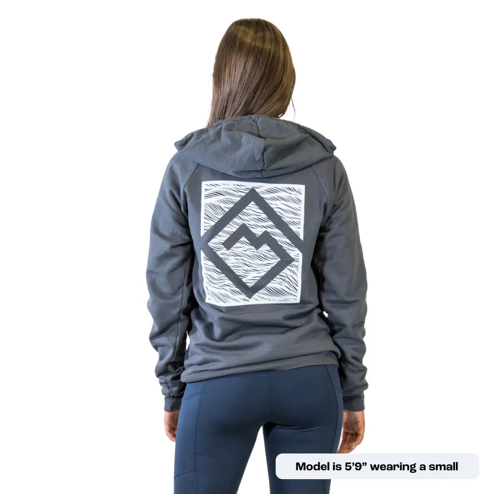 Unisex Glacier Zip-Up Hoodie