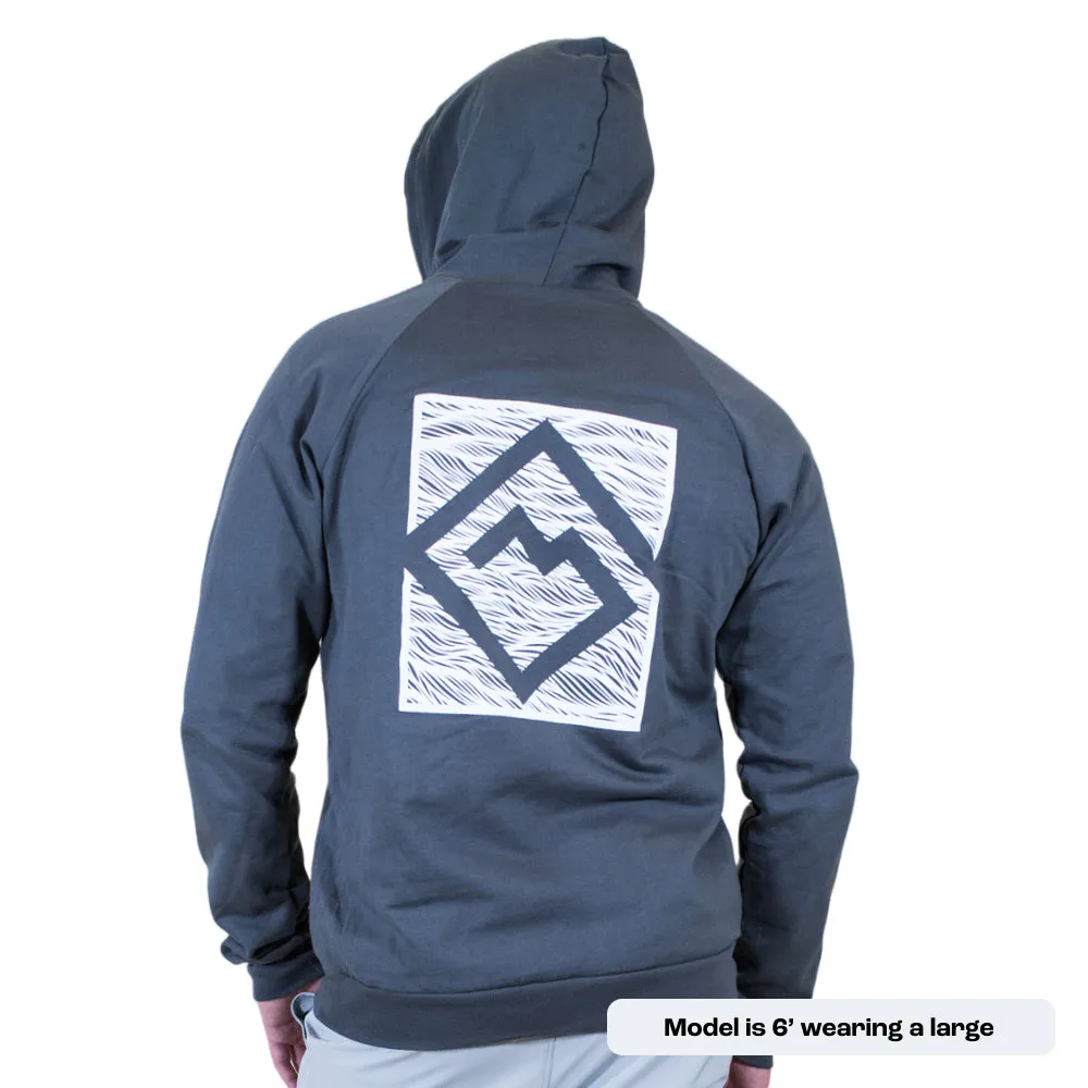 Unisex Glacier Zip-Up Hoodie