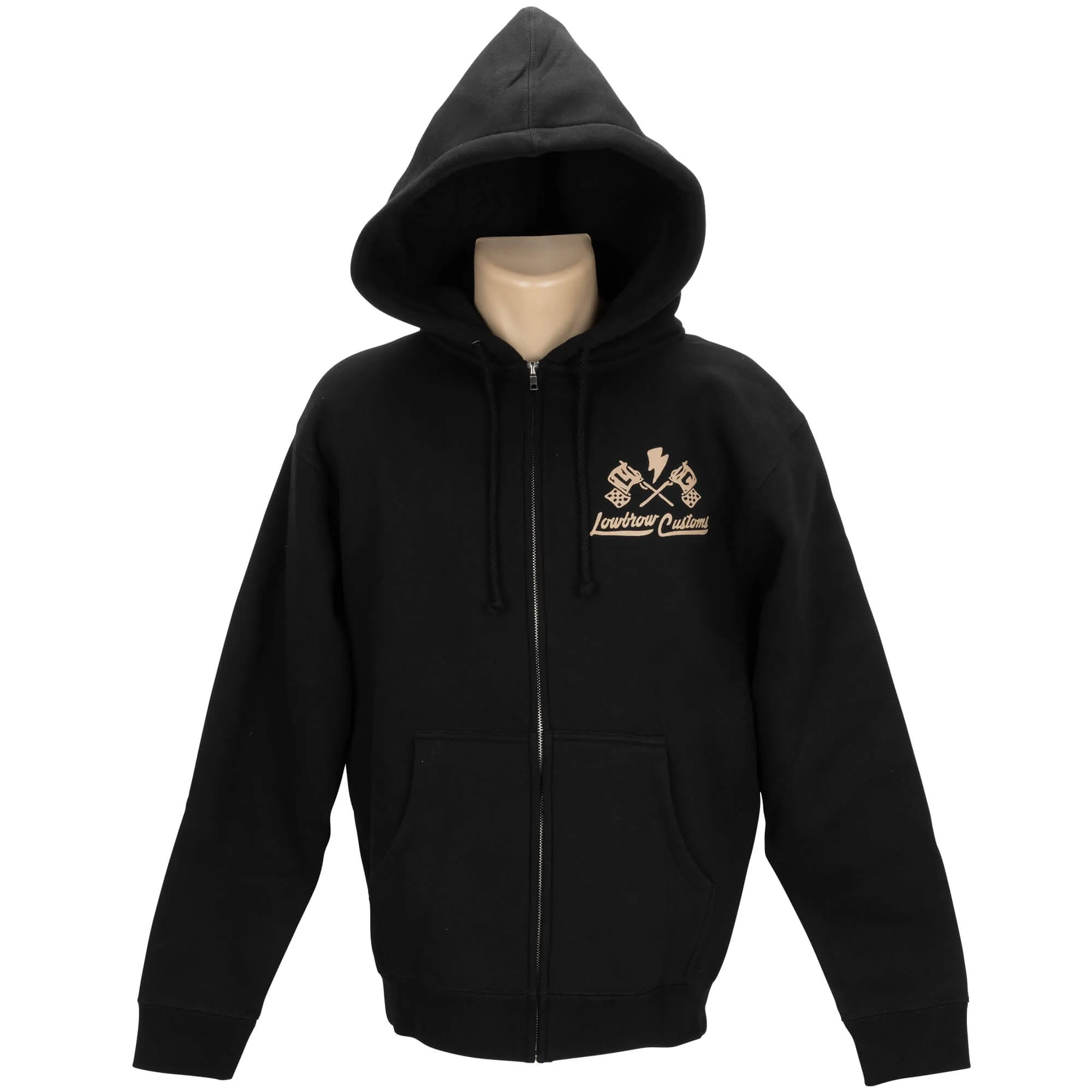 Up In Flames Zip-up Hooded Sweatshirt