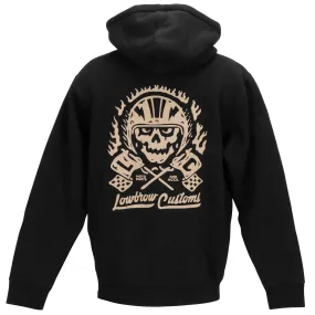 Up In Flames Zip-up Hooded Sweatshirt