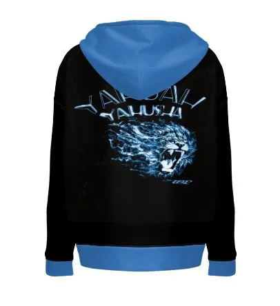 Yahuah Yahusha 01-06 Ladies Designer Relaxed Fit Pullover Hoodie