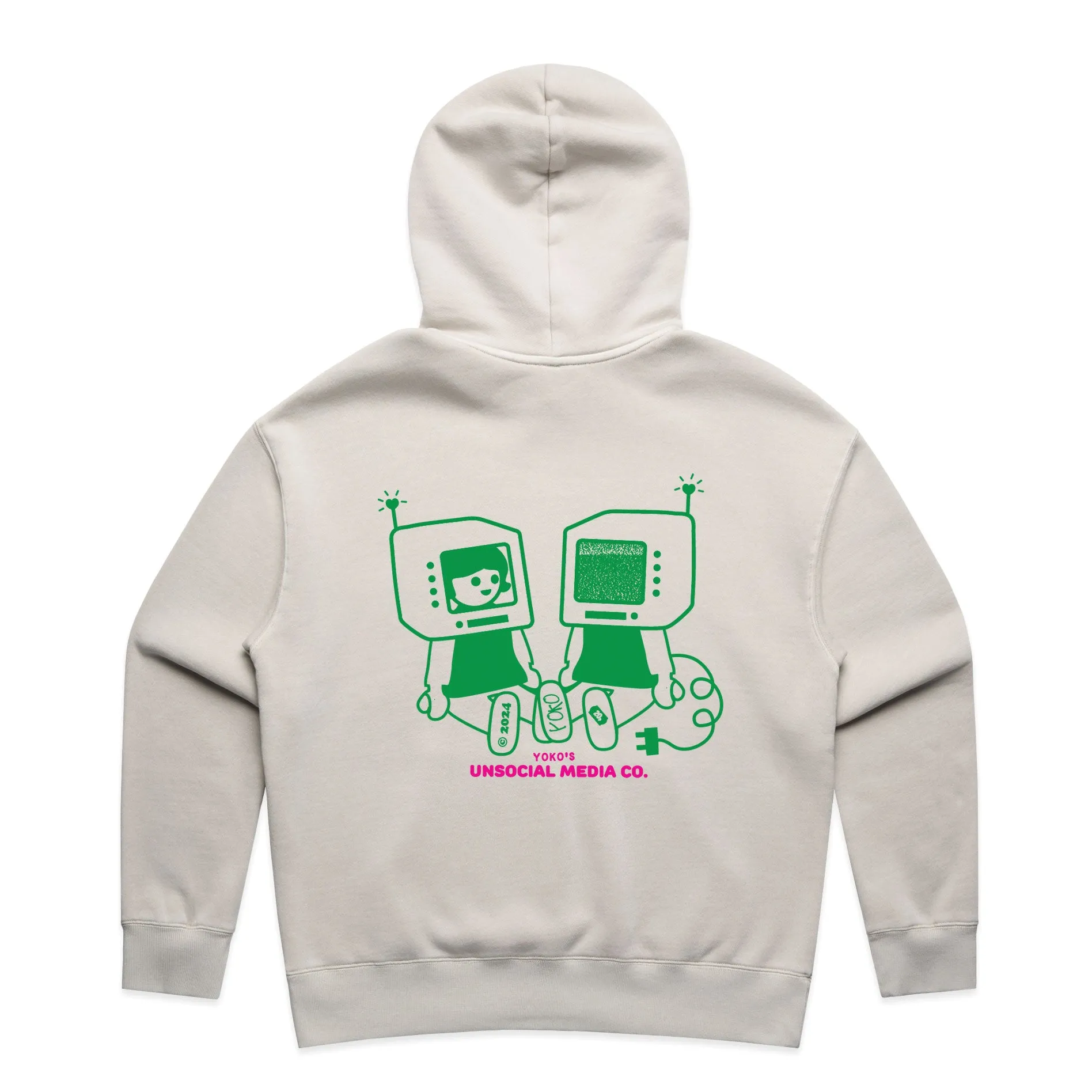 Yoko's Unsocial Media Co Hoodie